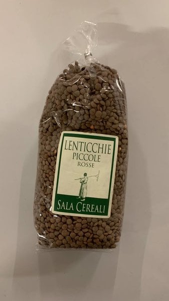 Lenticchie Piccole Rosse Italiane 500g - Sala Cereali