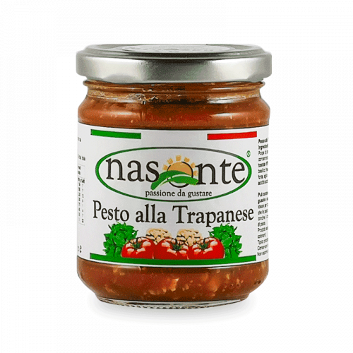 Pesto alla Trapanese 190g - Nasonte Condimenti Siciliani