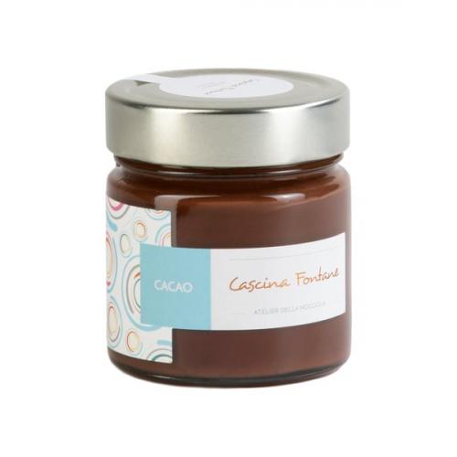 Crema spalmabile di Nocciole Piemonte IGP al Cacao 250g - Cascina Fontane