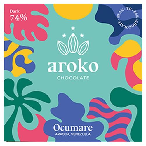 Tavoletta cioccolato fondente Ocumare 74% - Aroko Chocolate