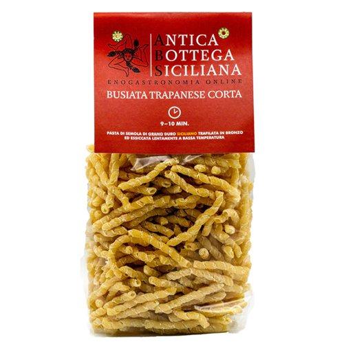 Pasta Busiata Trapanese corta 500g - Antica Bottega Siciliana