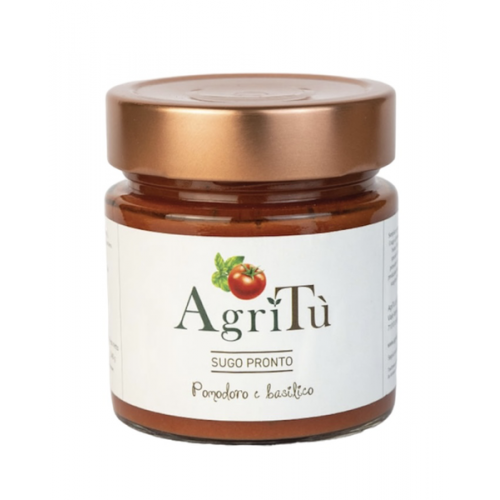 Sugo pronto Pomodoro e Basilico 200g - AgriTù - AgriTù