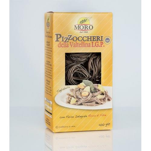 Pizzoccheri della Valtellina IGP Tagliatella 400g - Moro Pasta