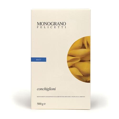 Felicetti monograno Matt - Conchiglioni 500g - Pastificio Felicetti